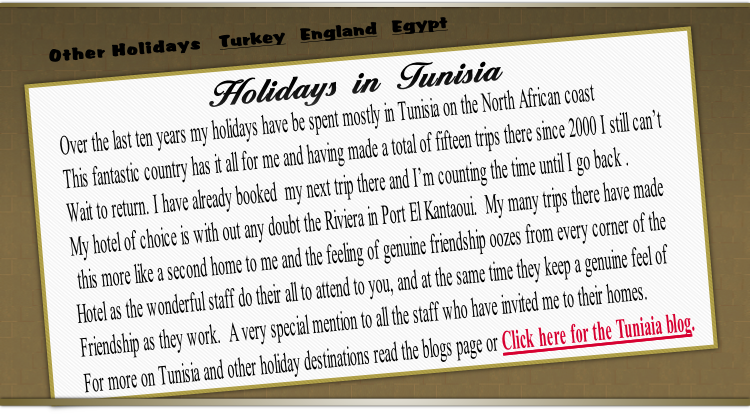 Other Holidays   Turkey   England   Egypt